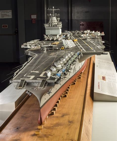 Model, Aircraft Carrier, USS Enterprise | National Air and Space Museum