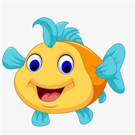 √ Cute Cartoon Fish Clipart Png | Fischlexikon