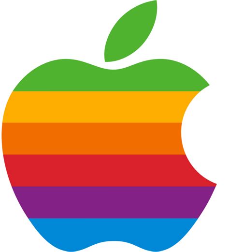 Apple Rainbow Logo Colors - HTML Hex, RGB and CMYK Color Codes