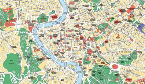 Mappa Roma La Mappa Di Roma Centro E La Mappa Metro Roma | Images and ...