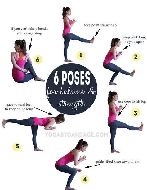 6 Yoga Poses for Balance and Strength — YOGABYCANDACE