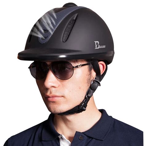 Equestrian Horse Riding Helmet Breathable Durable Safety Half Cover Horse Rider Helmets For Men ...