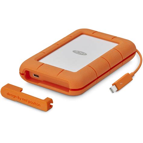 LaCie 1TB Rugged Thunderbolt External SSD with USB STFS1000401