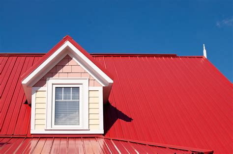 Awesome Red Standing Seam Metal Roof - Best Home Design