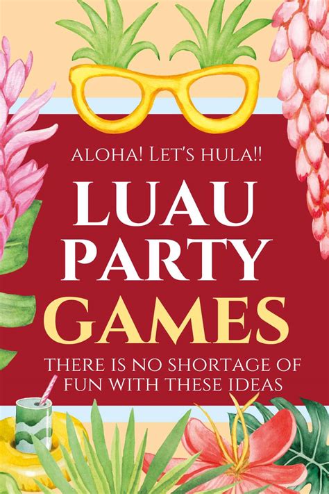 19 Fun and Festive Luau Party Games and Activities