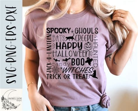 Halloween SVG Design Halloween Shirt SVG for Cricut | Etsy