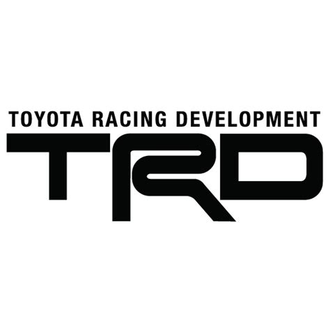 Toyota Car Decals - Car Stickers | Toyota TRD Car Decal | AnyDecals.com