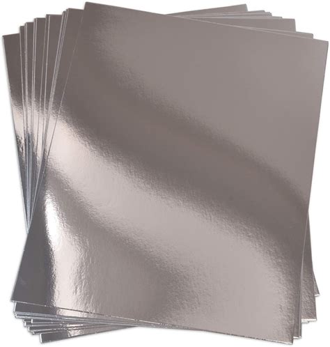 Metallic Silver Paper