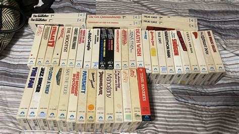 Here’s my entire Paramount gatefold box VHS collection from 1979 to 1982. Also I included my ...