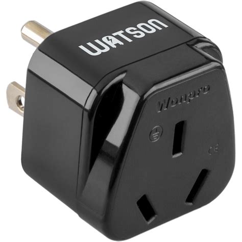 Watson Adapter Plug - 3-Prong Australia/Argentina (Type I) to 3-Prong USA India – Tanotis