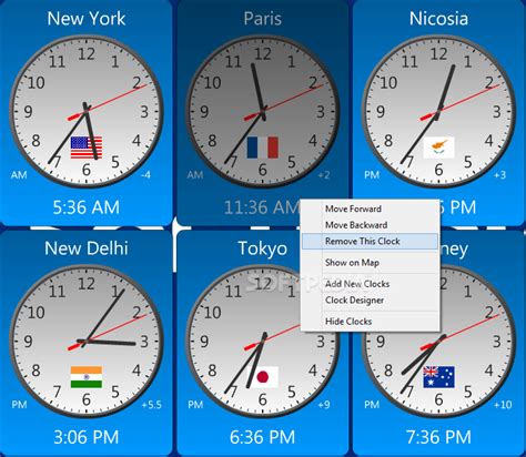 Amazing World Clock 1.0 - Download, Review, Screenshots