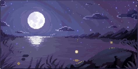 Pin by zoue on kuni | Pixel art landscape, Pixel art background, Cool pixel art