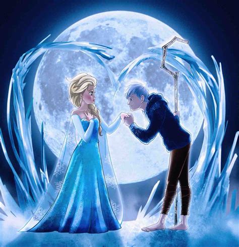 Marry or in love doesn't matter! | Jack frost and elsa, Jack frost, Frozen love