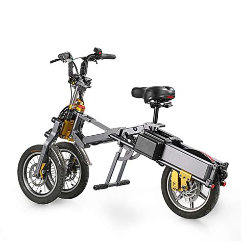 Ecorider Ebike 36V 250W Folding Electric Bike with Three Wheels - China Bike with Three Wheels ...