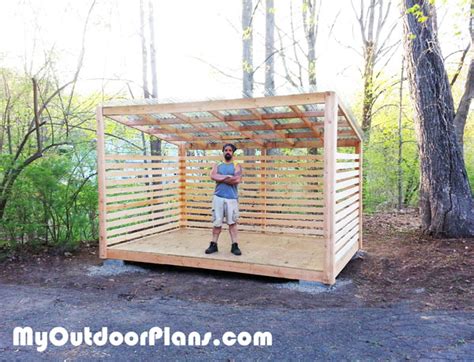 8x12 Wood Storage Shed | MyOutdoorPlans