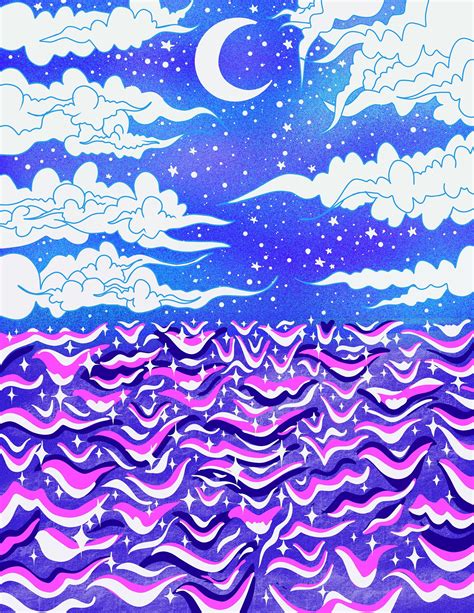 Mystical Sea Digital Digital Download | Etsy