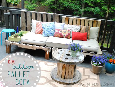 DIY: Outdoor Pallet Sofa – Jenna Burger Design – Interior Design ...