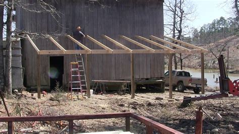 Learn How To Build A Lean To On A Barn Style Shed