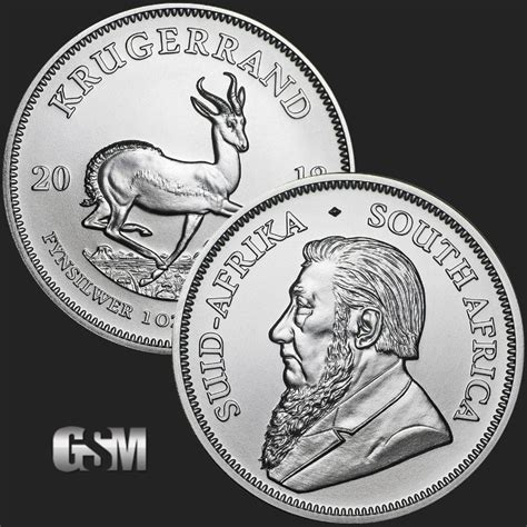 2018 1 oz Silver Krugerrand Coin BU