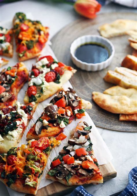 4-Ingredient Baked Flatbread (Plus Topping Ideas) - Yay! For Food