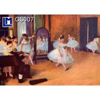 CS007 EDGAR DEGAS-ARTIST-BALLERINA Postcard - Motion and Pix