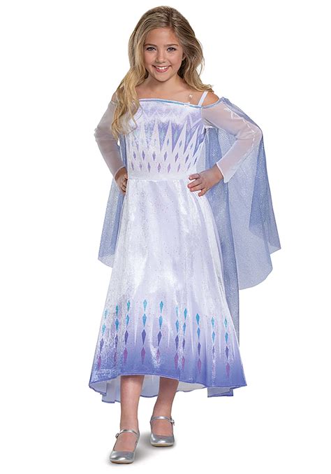 Frozen Snow Queen Elsa Deluxe Kids Costume