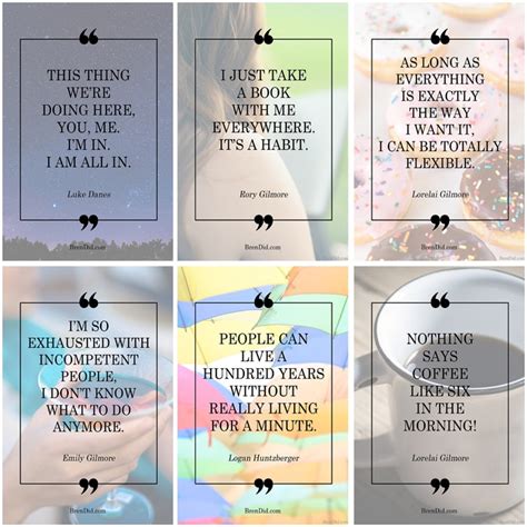 21 Free Printable Gilmore Girls Quotes - Bren Did