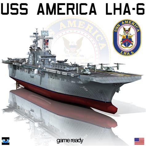 uss america lha-6 3ds