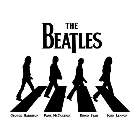 Beatles Logo Vector Logo Art The Beatles Logo Transparent PNG 1600x1136 ...