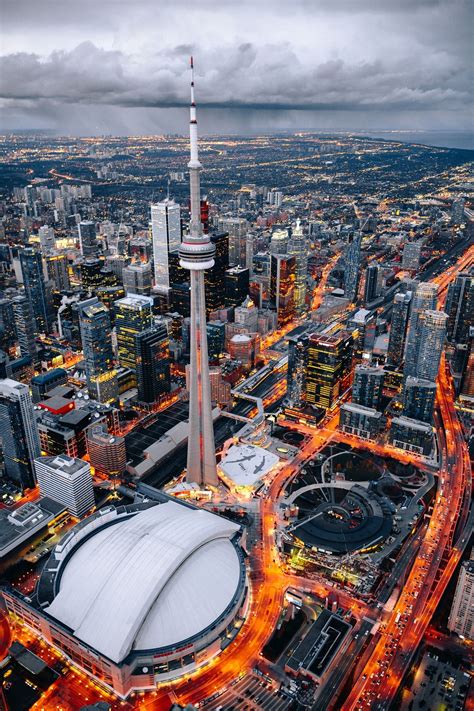 City of Toronto - A photo from my flight over the beautiful city of Toronto, which happened to ...