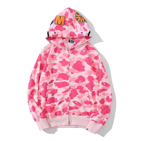 Pink BAPE Hoodie - BAPE A Bathing Ape Store