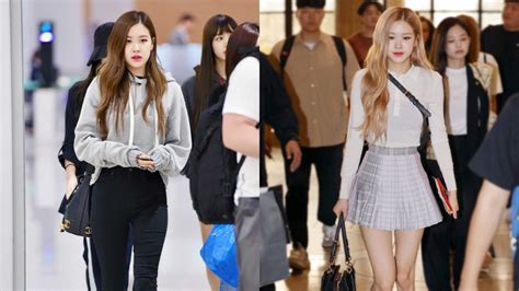 BLACKPINK member Rose's fashion and her Best Airport Looks | allkpop