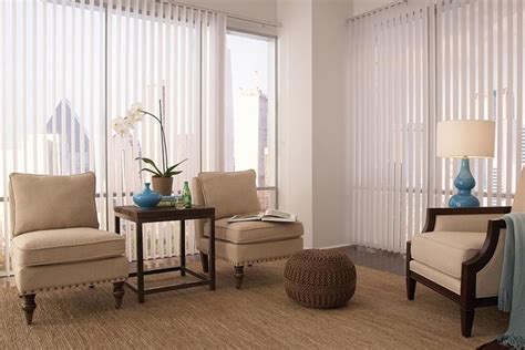 WHITE VERTICAL BLINDS - Lafayette Discoveries Living Room Ideas ...