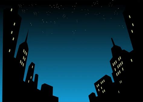 Superhero City Background