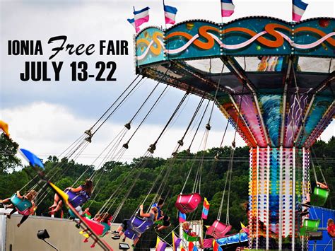 Ionia Free Fair | Its almost time for the Ionia Free Fair! July 13-22! http://www.ioniafreefair ...