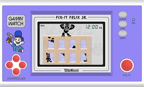 Fix-It Felix Jr. LCD Game by FriskyWoods on DeviantArt