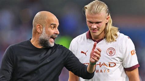 Pep Guardiola reveals Erling Haaland is finally back from foot injury for Man City after almost ...