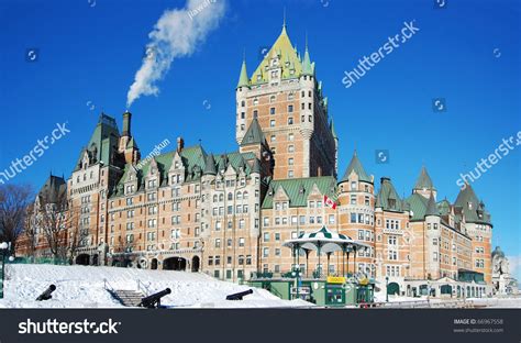 Chateau Frontenac Winter Quebec City Canada Stock Photo 66967558 - Shutterstock