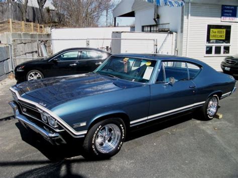 1968 Chevrolet Chevelle 396SS 4-Speed Rare Teal Blue All Original Docs L@@K!! - Classic ...