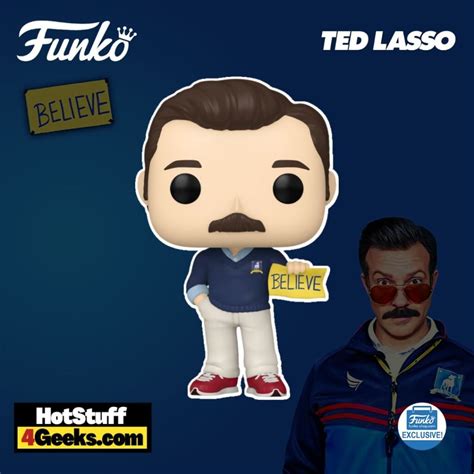 2023 NEW Ted Lasso with Believe Sign Funko Pop! Exclusive