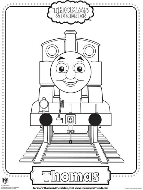 30 Free Printable Thomas the Train Coloring Pages