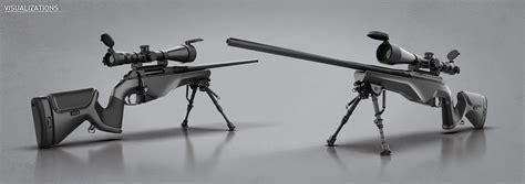 Tactical Urban Sniper Rifle on Behance