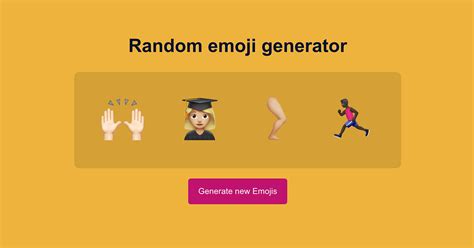 Emoji Generator