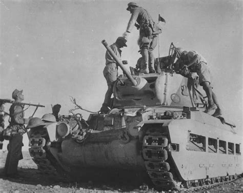 captured Matilda II tank North Africa 2 | World War Photos