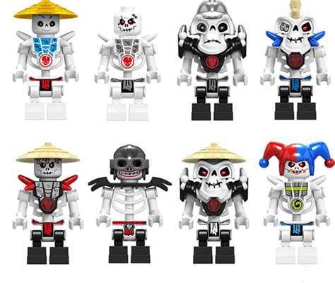 Ninjago Skeleton Army Minifigures Lego Compatible Ninjago Set