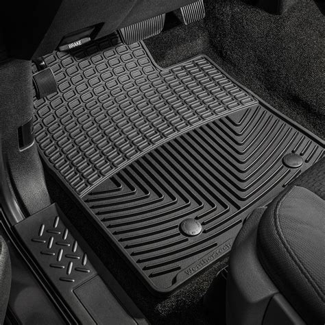 Weathertech® W239 - All-Weather 1st Row Black Floor Mats