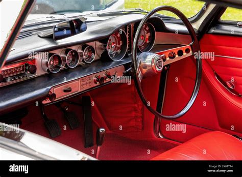 Volvo P1800 stunning interior on display at the June Scramble held at ...