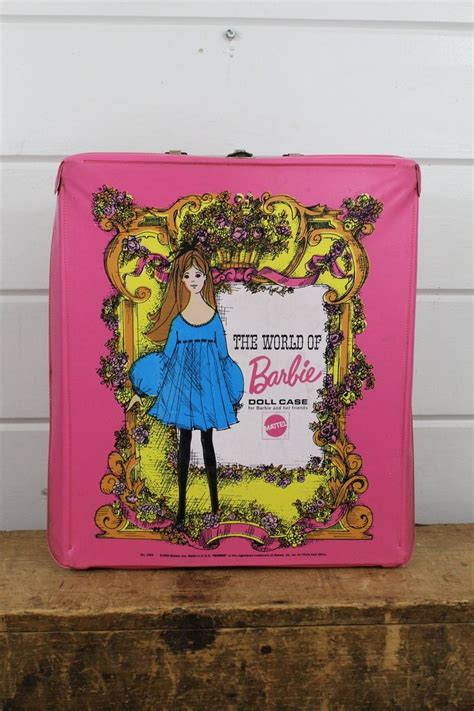 1968 Pink Vintage Barbie Doll Carrying Box Barbie Storage | Etsy ...