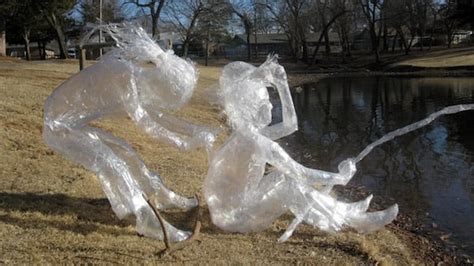 Scotch Tape Sculptures