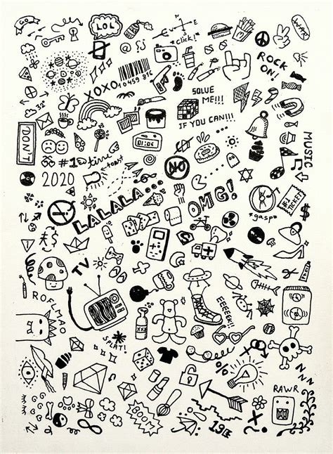 Doodles To Draw On Your Hand, Hand Doodles, Cute Doodles, Things To Doodle, Doodling Drawings ...